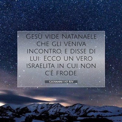 Giovanni 1:47 Versetto della Bibbia Spiegato