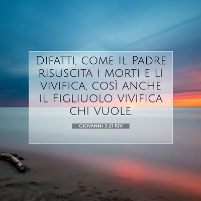 Giovanni 5:21 RIV Immagine del Versetto della Bibbia