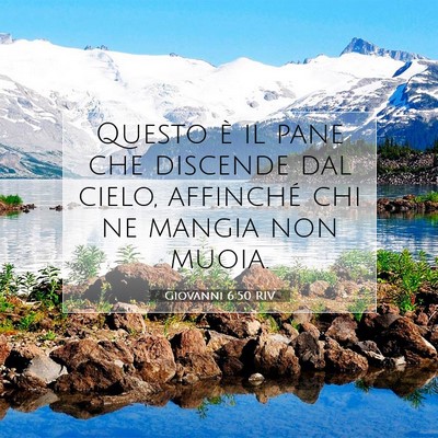 Giovanni 6:50 Versetto della Bibbia Spiegato