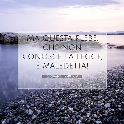 Giovanni 7:49 Versetto della Bibbia Spiegato