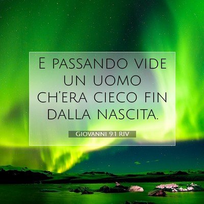 Giovanni 9:1 Versetto della Bibbia Spiegato