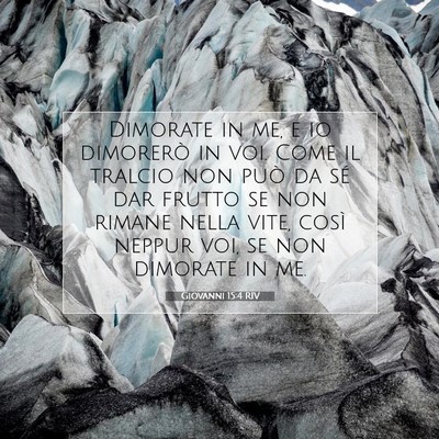 Giovanni 15:4 RIV Immagine del Versetto della Bibbia