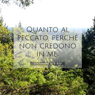 Giovanni 16:9 Versetto della Bibbia Spiegato