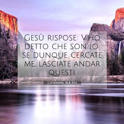Giovanni 18:8 Versetto della Bibbia Spiegato