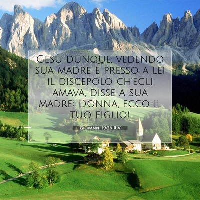 Giovanni 19:26 Versetto della Bibbia Spiegato