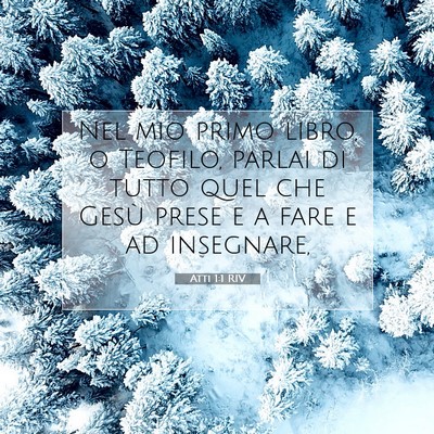 Atti 1:1 Versetto della Bibbia Spiegato