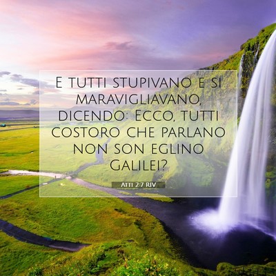 Atti 2:7 RIV Immagine del Versetto della Bibbia