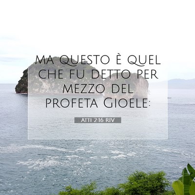 Atti 2:16 RIV Immagine del Versetto della Bibbia