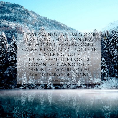 Atti 2:17 RIV Immagine del Versetto della Bibbia