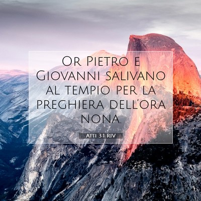 Atti 3:1 Versetto della Bibbia Spiegato