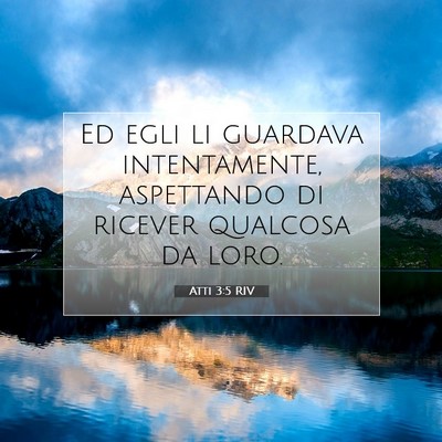 Atti 3:5 Versetto della Bibbia Spiegato