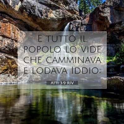 Atti 3:9 Versetto della Bibbia Spiegato