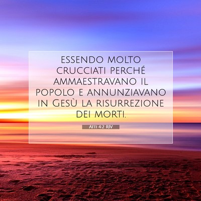 Atti 4:2 Versetto della Bibbia Spiegato