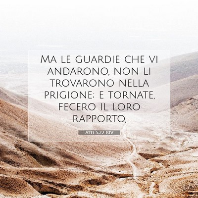 Atti 5:22 Versetto della Bibbia Spiegato