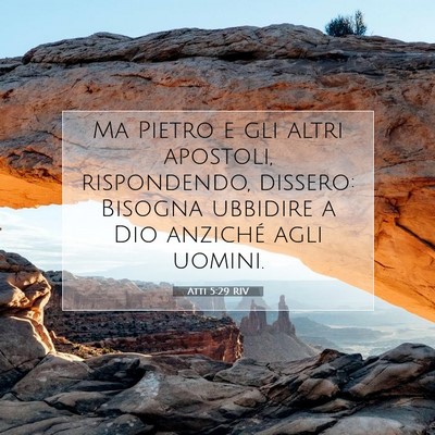 Atti 5:29 RIV Immagine del Versetto della Bibbia