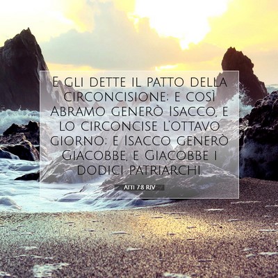 Atti 7:8 RIV Immagine del Versetto della Bibbia