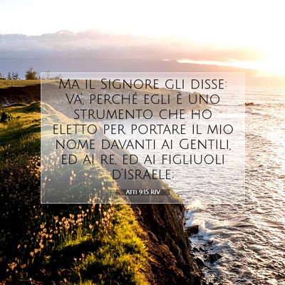 Atti 9:15 RIV Immagine del Versetto della Bibbia