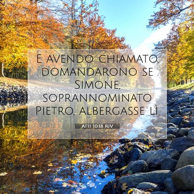 Atti 10:18 Versetto della Bibbia Spiegato