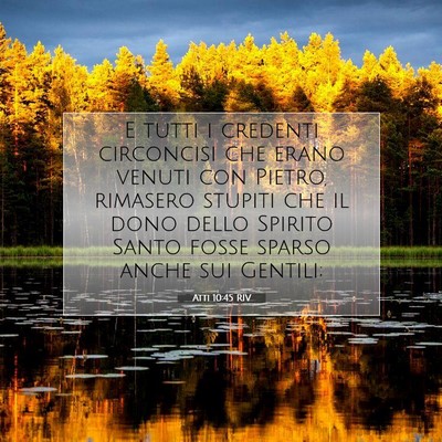 Atti 10:45 RIV Immagine del Versetto della Bibbia