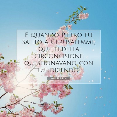 Atti 11:2 RIV Immagine del Versetto della Bibbia