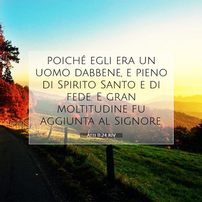 Atti 11:24 Versetto della Bibbia Spiegato