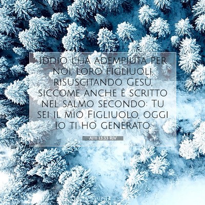 Atti 13:33 RIV Immagine del Versetto della Bibbia