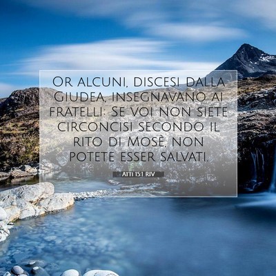 Atti 15:1 RIV Immagine del Versetto della Bibbia