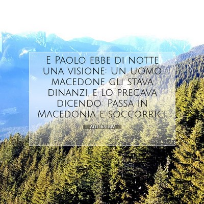 Atti 16:9 RIV Immagine del Versetto della Bibbia
