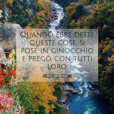 Atti 20:36 Versetto della Bibbia Spiegato