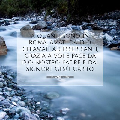 Romani 1:7 Versetto della Bibbia Spiegato