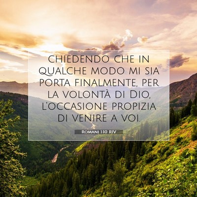 Romani 1:10 Versetto della Bibbia Spiegato