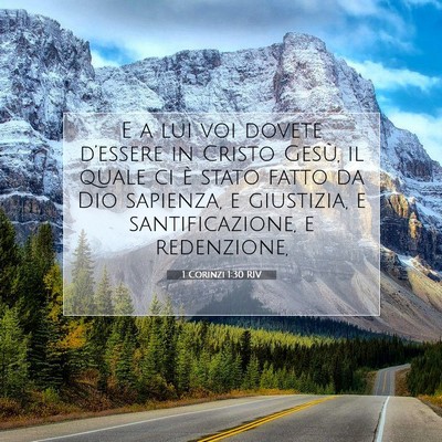 1 Corinzi 1:30 Versetto della Bibbia Spiegato