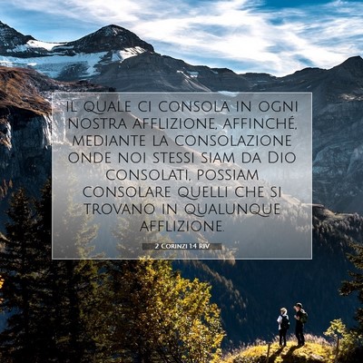 2 Corinzi 1:4 Versetto della Bibbia Spiegato