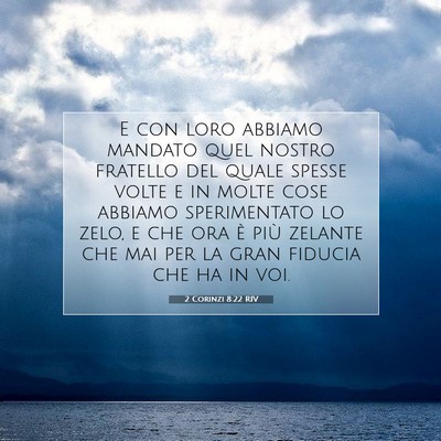 2 Corinzi 8:22 Versetto della Bibbia Spiegato