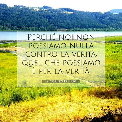 2 Corinzi 13:8 Versetto della Bibbia Spiegato