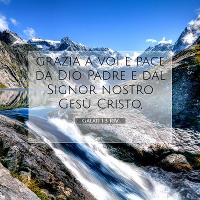 Galati 1:3 Versetto della Bibbia Spiegato