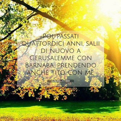 Galati 2:1 RIV Immagine del Versetto della Bibbia