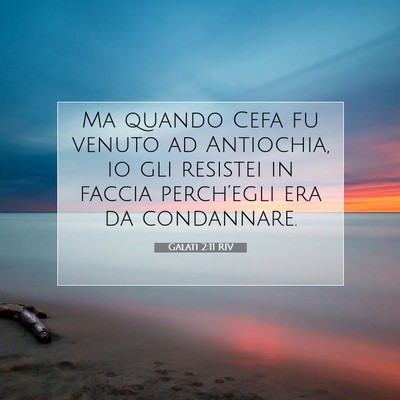 Galati 2:11 RIV Immagine del Versetto della Bibbia