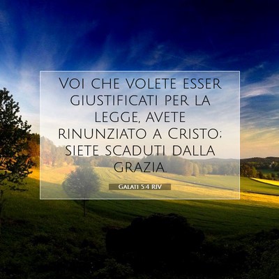 Galati 5:4 RIV Immagine del Versetto della Bibbia