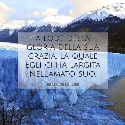 Efesini 1:6 Versetto della Bibbia Spiegato