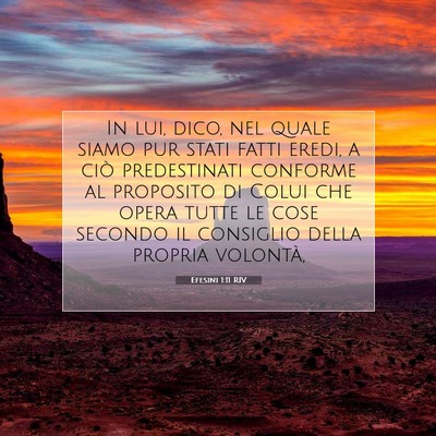 Efesini 1:11 Versetto della Bibbia Spiegato