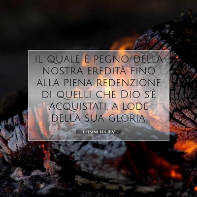 Efesini 1:14 Versetto della Bibbia Spiegato