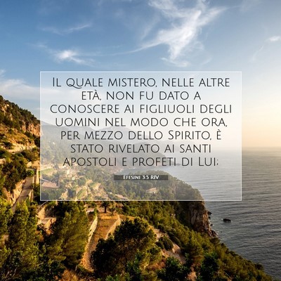 Efesini 3:5 RIV Immagine del Versetto della Bibbia