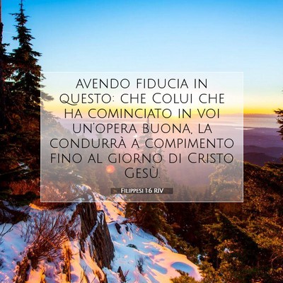 Filippesi 1:6 Versetto della Bibbia Spiegato