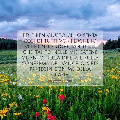 Filippesi 1:7 Versetto della Bibbia Spiegato