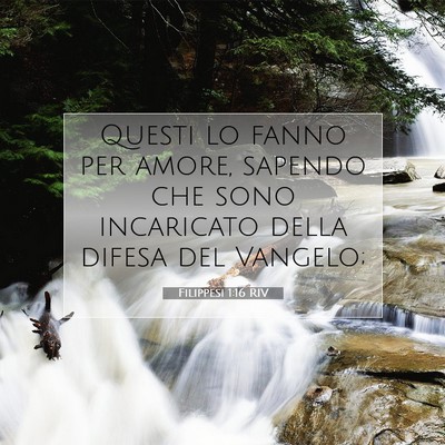 Filippesi 1:16 Versetto della Bibbia Spiegato