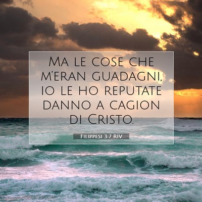 Filippesi 3:7 RIV Immagine del Versetto della Bibbia
