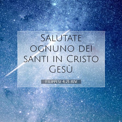 Filippesi 4:21 Versetto della Bibbia Spiegato