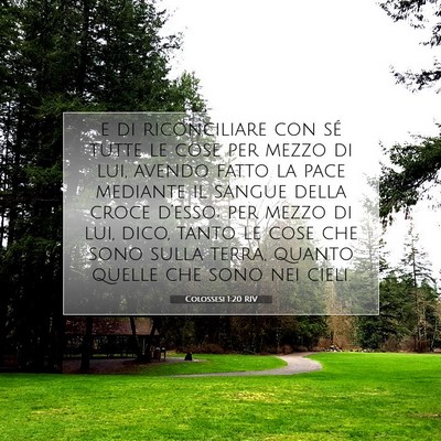 Colossesi 1:20 Versetto della Bibbia Spiegato