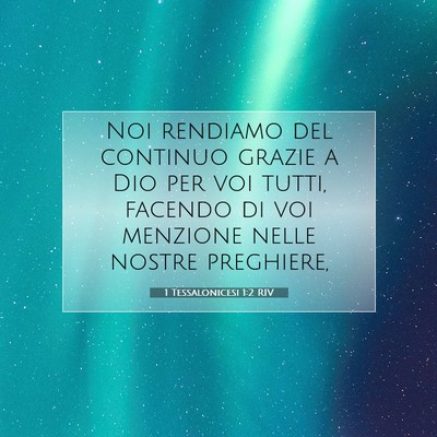 1 Tessalonicesi 1:2 Versetto della Bibbia Spiegato